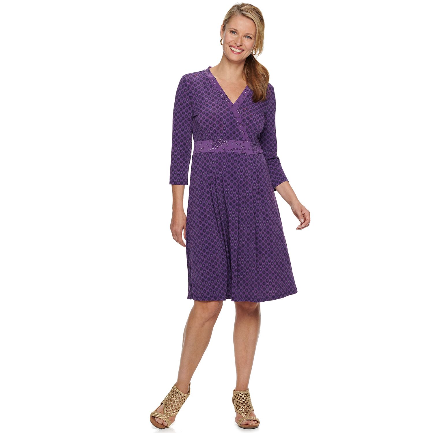 kohls lavender dress