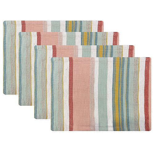 Food Network™ Chunky Stripe Placemat 4pk.