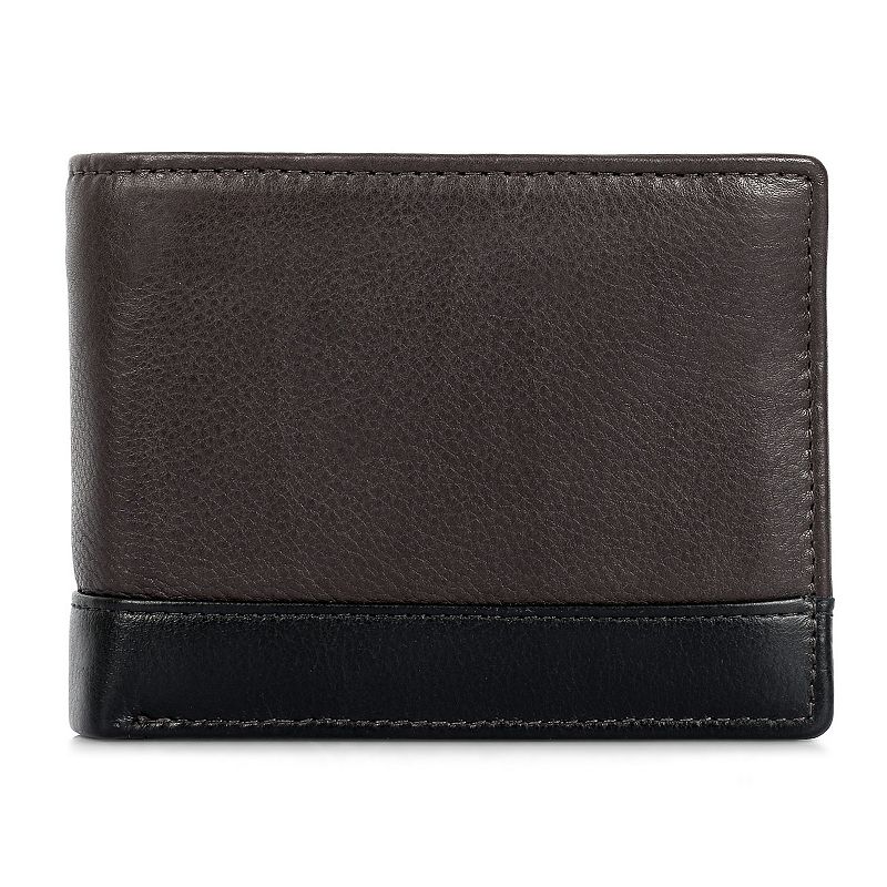 Karla Hanson RFID-Blocking Leather Wallet, Brown