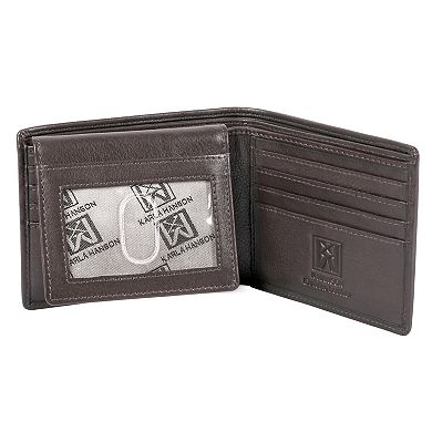 Karla Hanson RFID-Blocking Leather Wallet with Card Insert