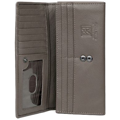 Karla Hanson RFID-Blocking Continental Leather Wallet
