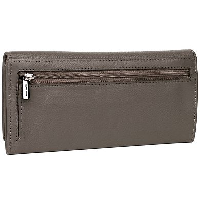 Women's Karla Hanson RFID-Blocking Continental Leather Wallet