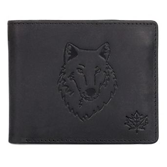 Karla Hanson RFID-Blocking Leather Wolf Wallet