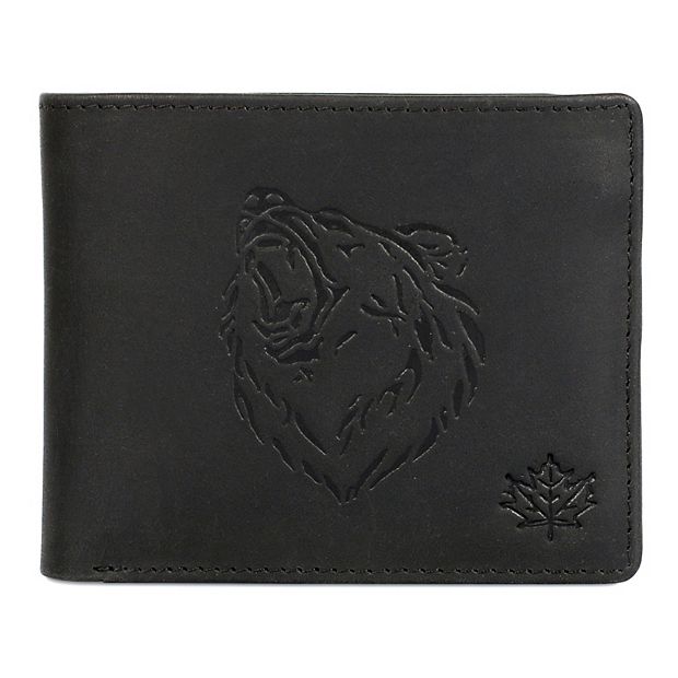 Karla Hanson RFID-Blocking Leather Bear Wallet