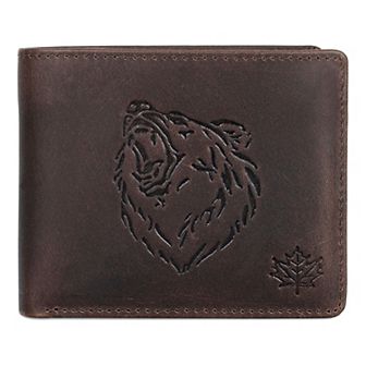 Karla Hanson RFID-Blocking Leather Bear Wallet