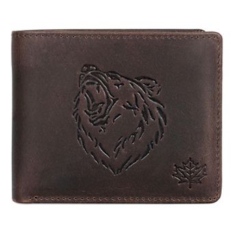 Karla Hanson RFID-Blocking Leather Bear Wallet