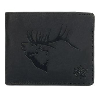 Karla Hanson RFID-Blocking Leather Elk Wallet