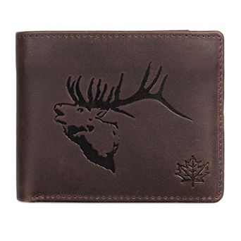 Karla Hanson RFID-Blocking Leather Elk Wallet