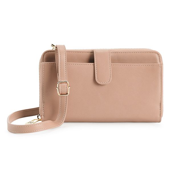 Karla Hanson RFID-Blocking Leah Crossbody Phone Wallet