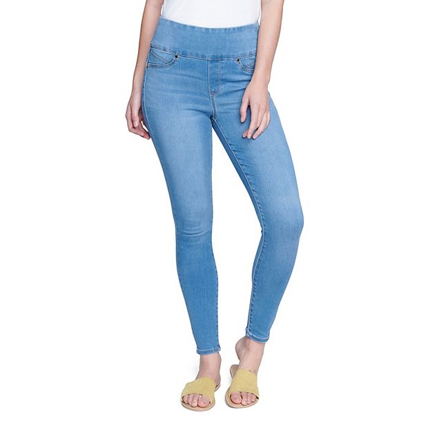 Seven7 Women's Plus Size Ultra HIGH Rise Tummy Toner Skinny Jean - ShopStyle