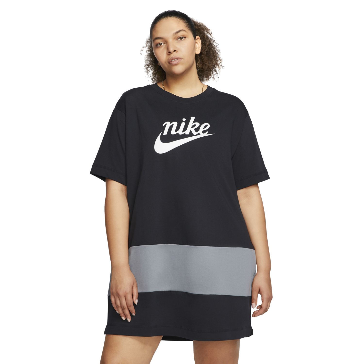 plus size nike t shirt dress