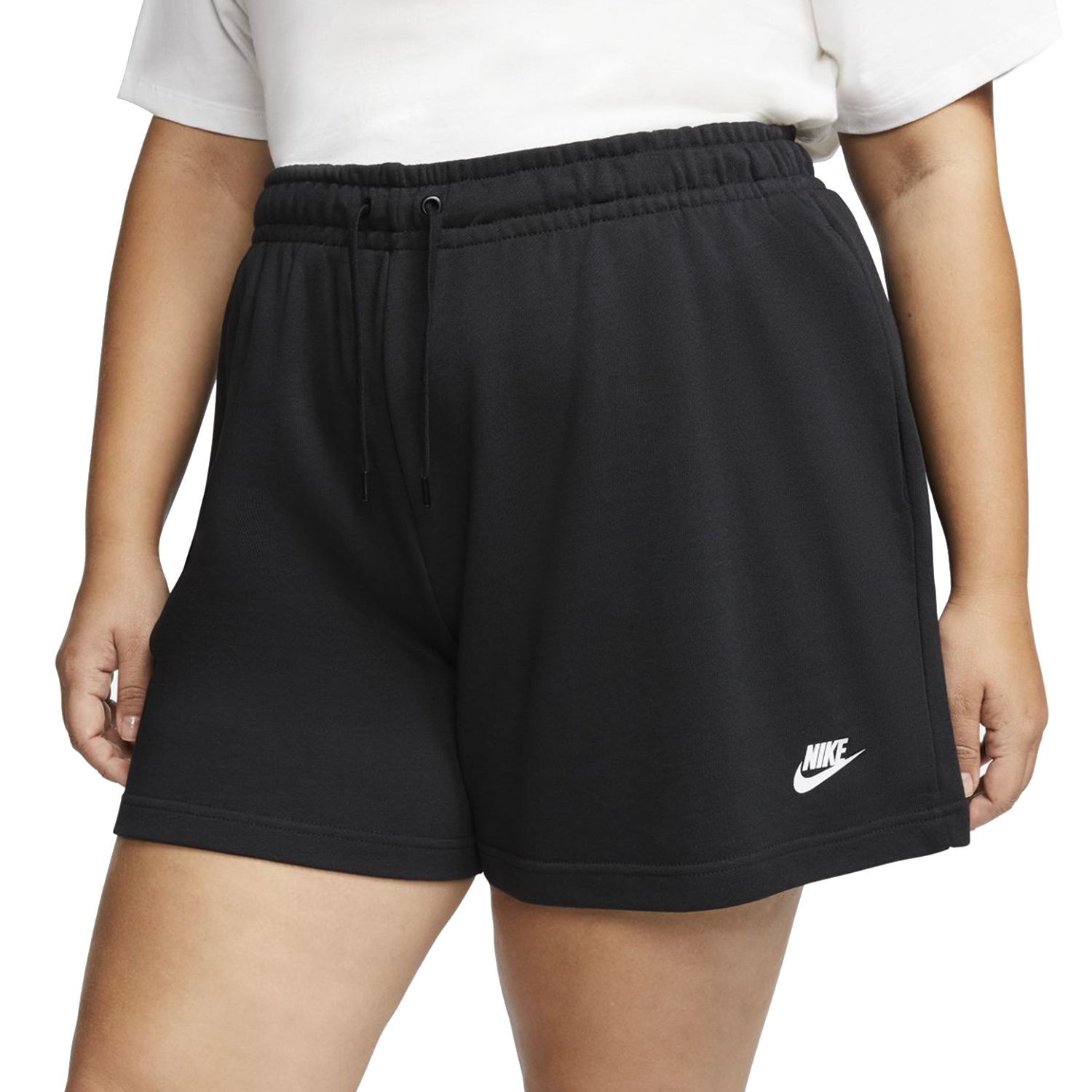 nike club fleece shorts women's