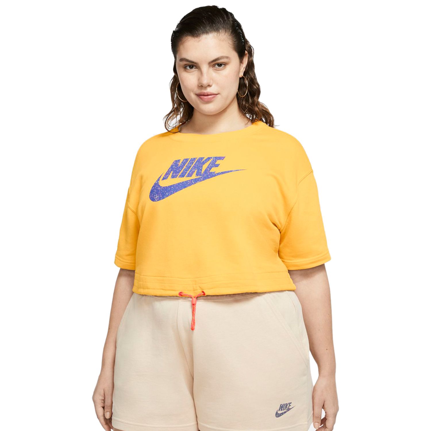 yellow nike sweatshirt