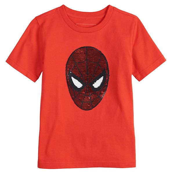 spiderman sequin shirt