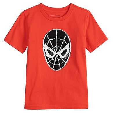 Boys 4-12 Sonoma Goods For Life Flip Sequins Marvel Spider-Man Tee