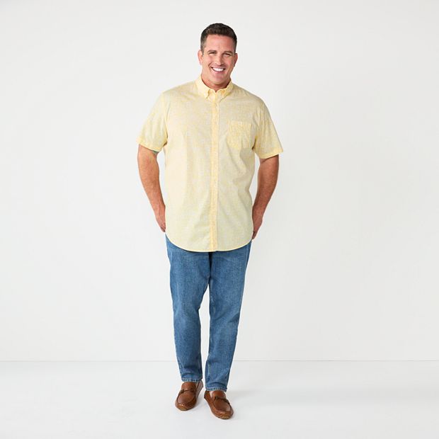 Big & Tall Sonoma Goods For Life® Perfect Length Button-Down Shirt