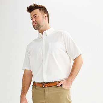 Big & Tall Sonoma Goods For Life® Perfect-Length Button-Down Shirt