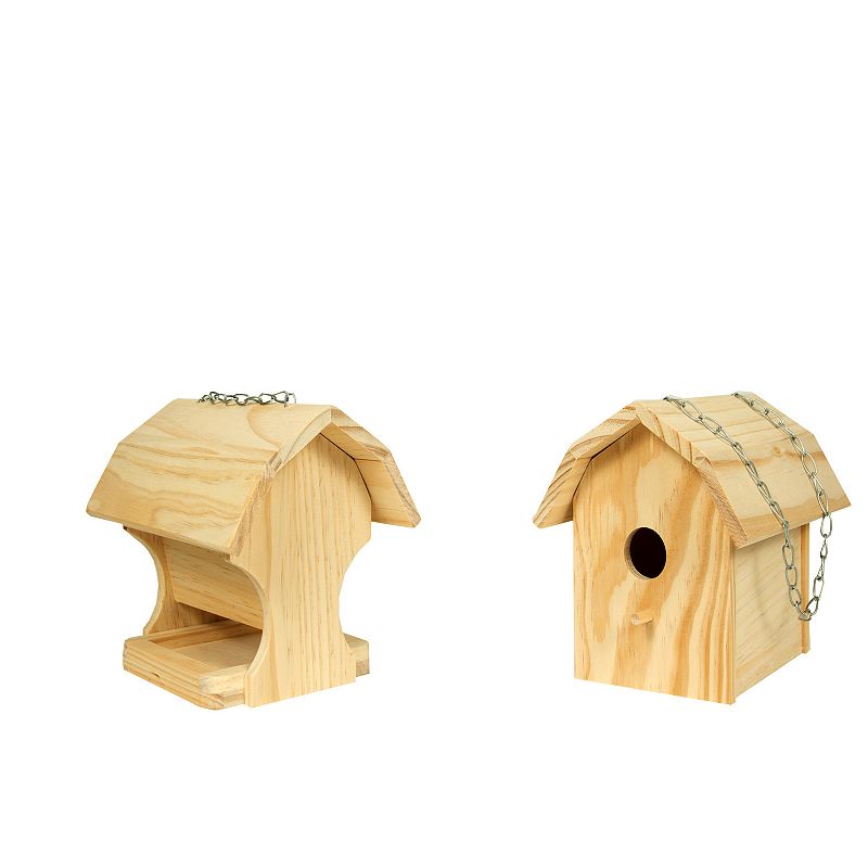 78983904 Homeware DYI Combo Kit: Bird Feeder and Bird House sku 78983904