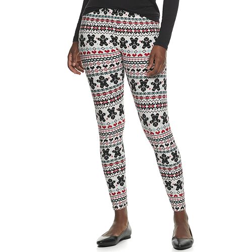 holiday workout leggings