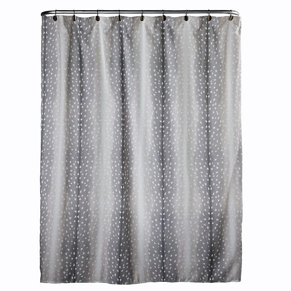Vern Yip By Skl Home Antelope Shower, Gray Sparkle Shower Curtain