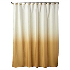 Details about   Saturday Knight Fabric Shower Curtain Jardin Beige's Browns Butterfly's New 