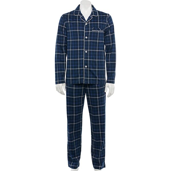 Men's Croft & Barrow® Knit Notch-Collar Pajama Set