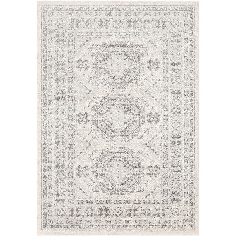 Decor 140 Ember Rug, Beig/Green, 8Ft Rnd