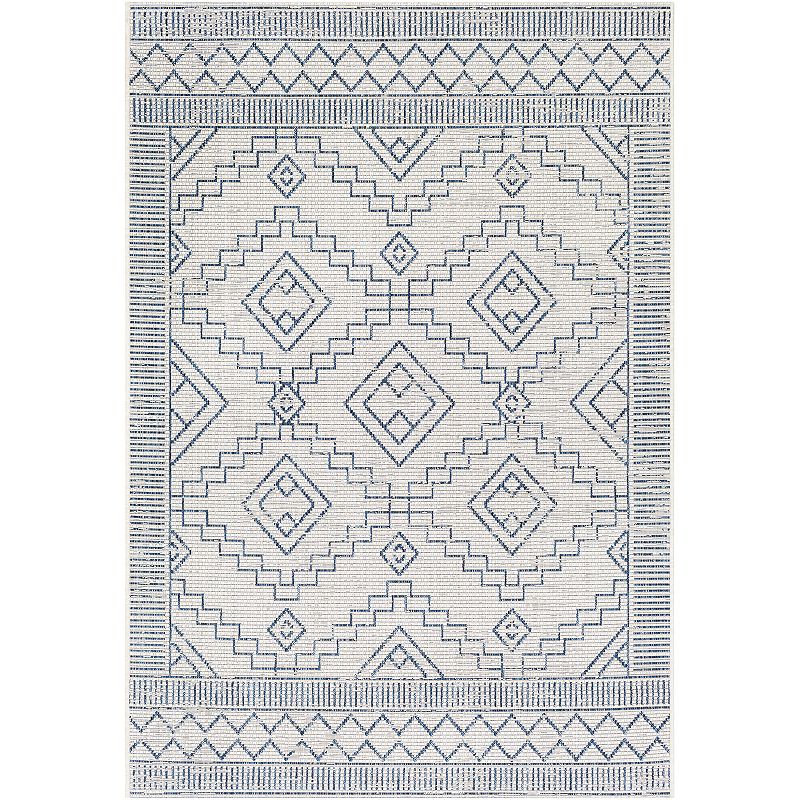 Decor 140 Axiom Rug, Blue, 7X9 Ft