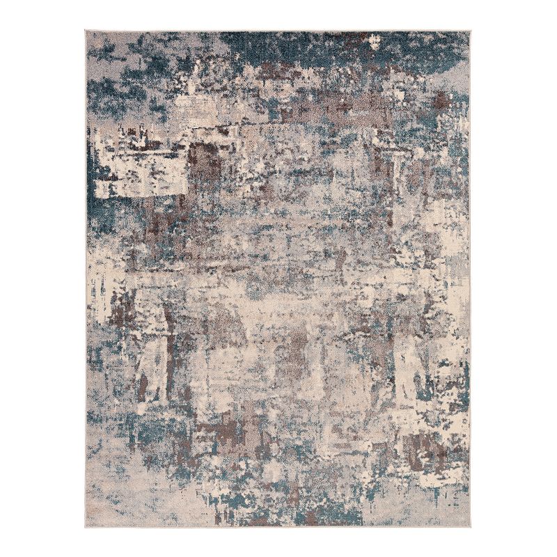 Surya AKR2307-710103 7 ft. 10 in. x 10 ft. 3 in. Ankara Machine Woven Rug - 100 Percent Polypropylene