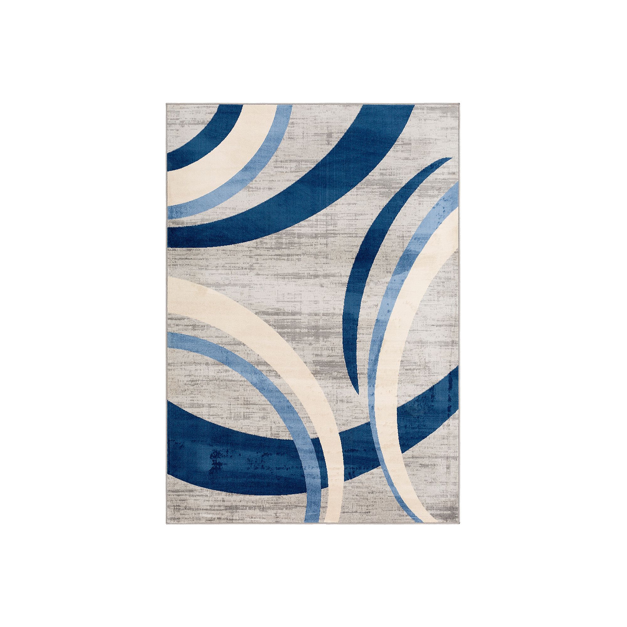 Decor 140 Wings Abstract Rug, Blue