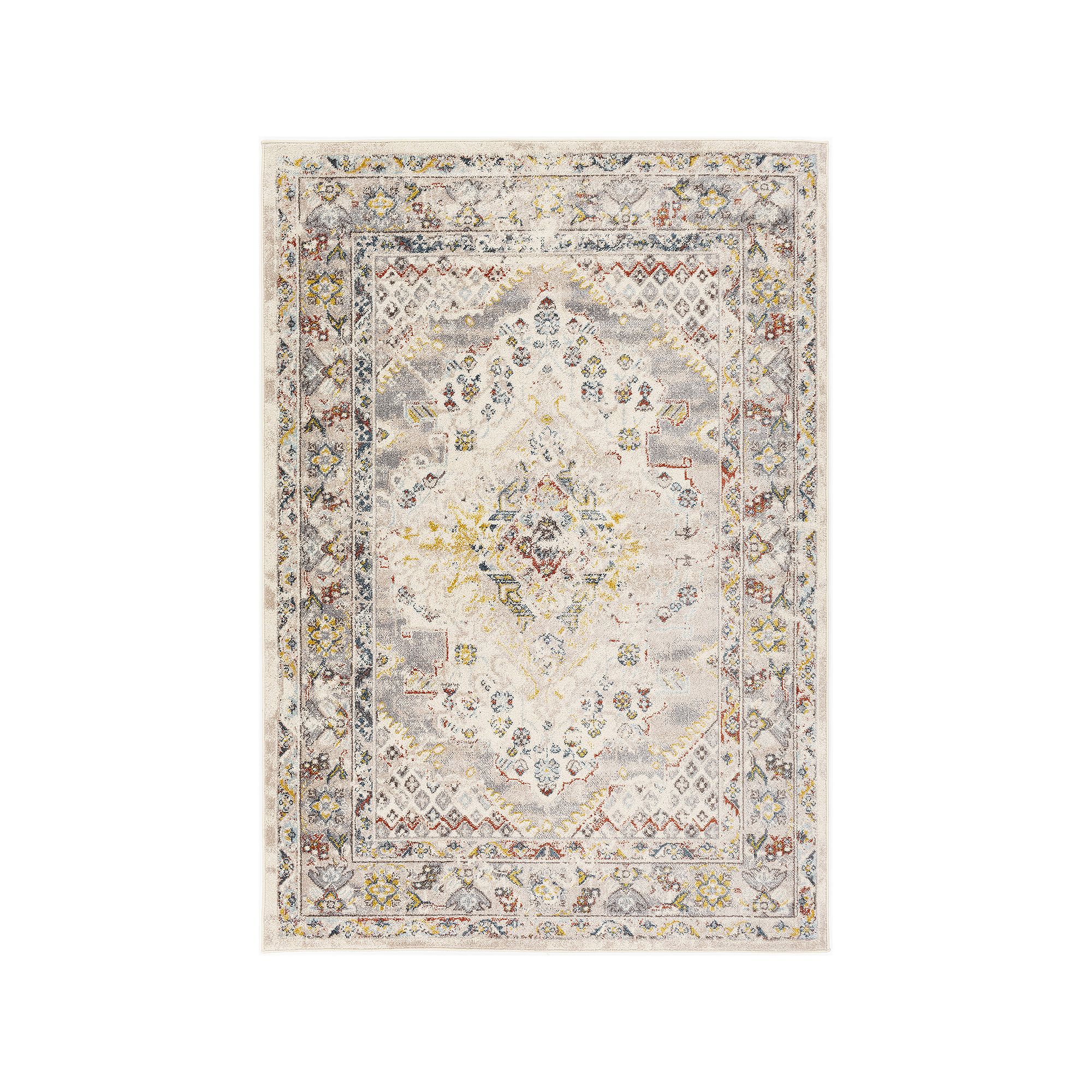 Decor 140 Monaco Border Rug, Brown