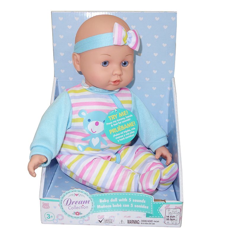 Dream Collection 14" Chatter & Coo Baby Doll