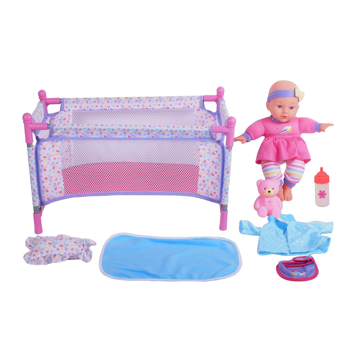 baby doll nursery care toy set