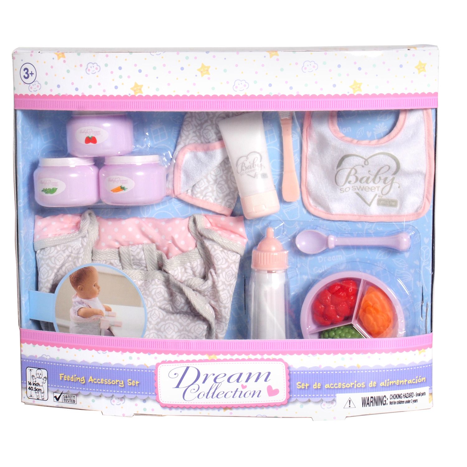 toy baby feeding set