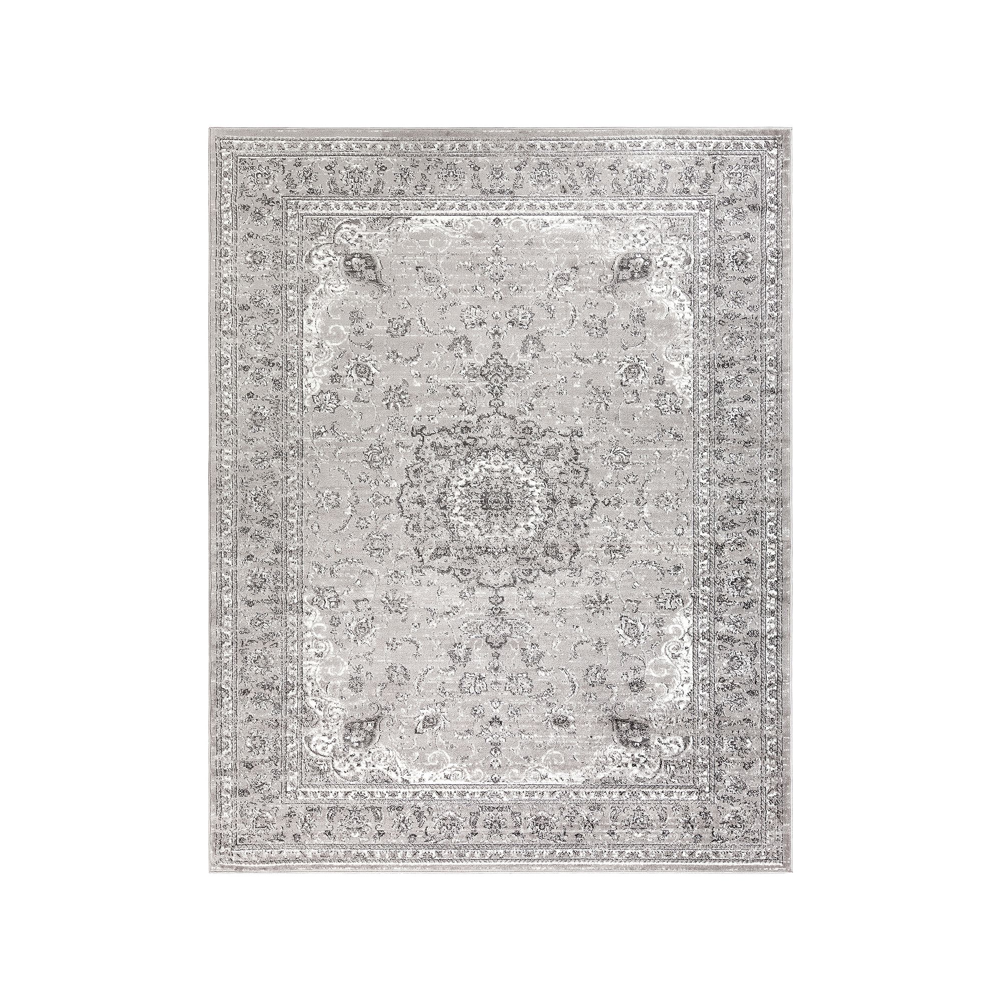Decor 140 Dulce Border Rug, Grey