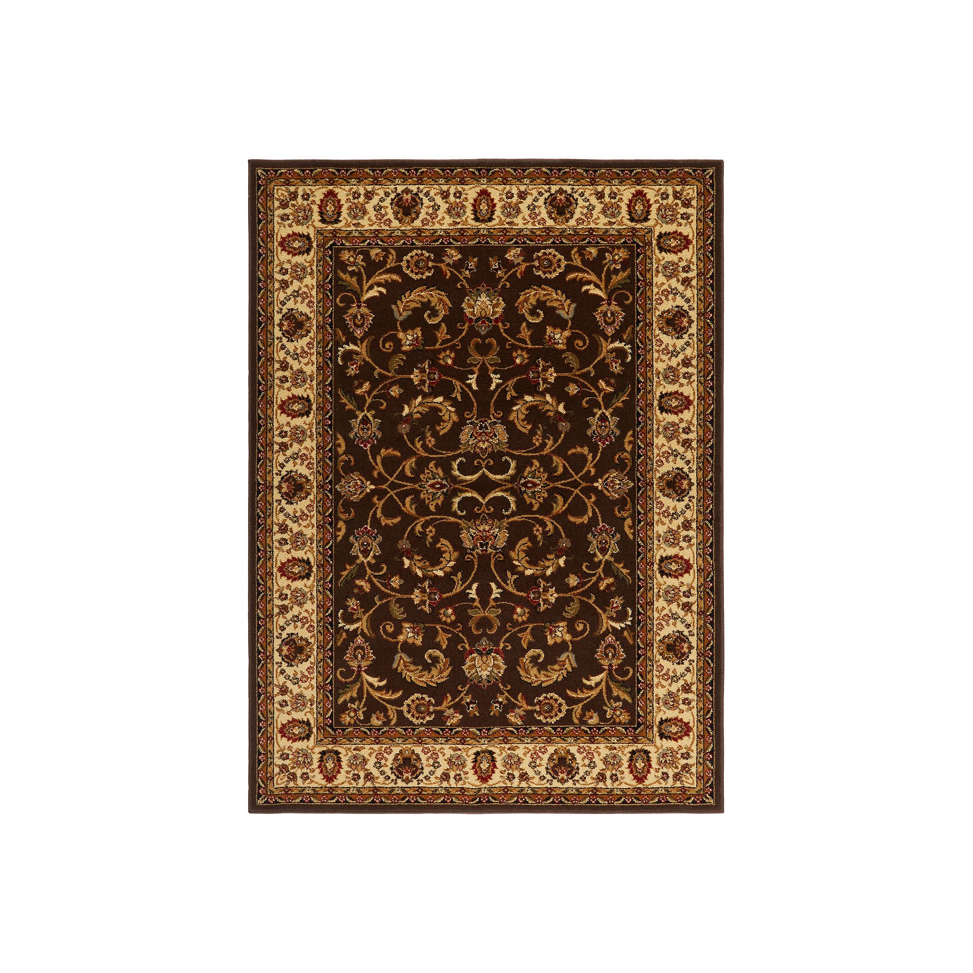 Home Dynamix Royalty Elati Rug, Brown Ivory