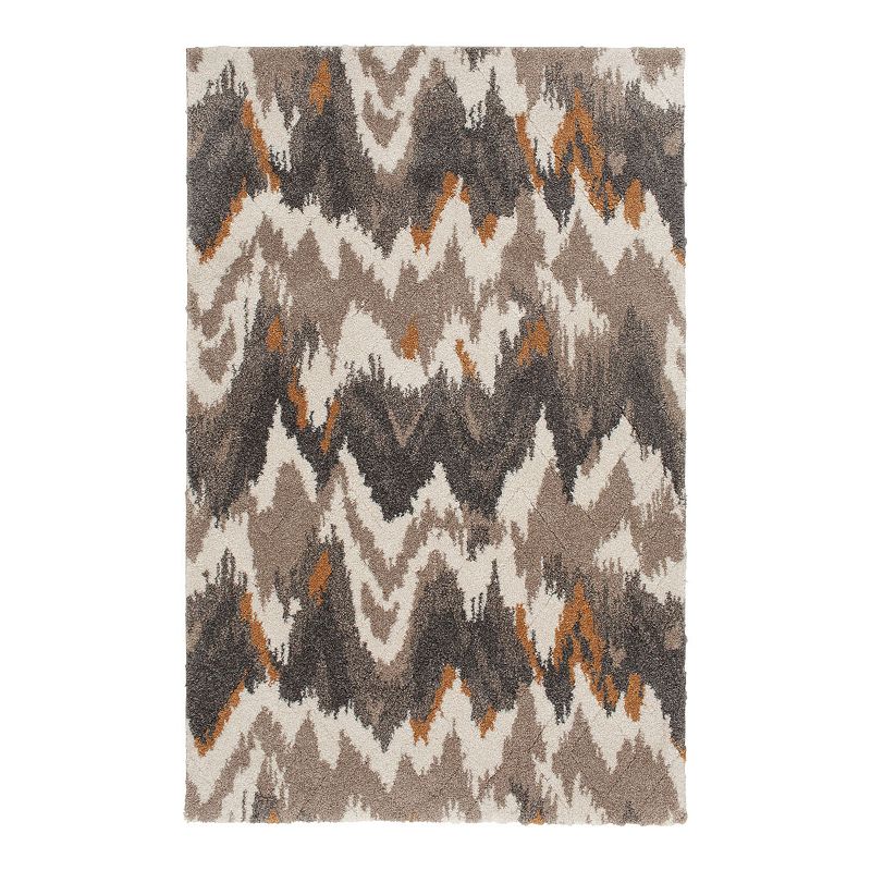 Loomaknoti Giana Area Rug, Grey, 8X10 Ft