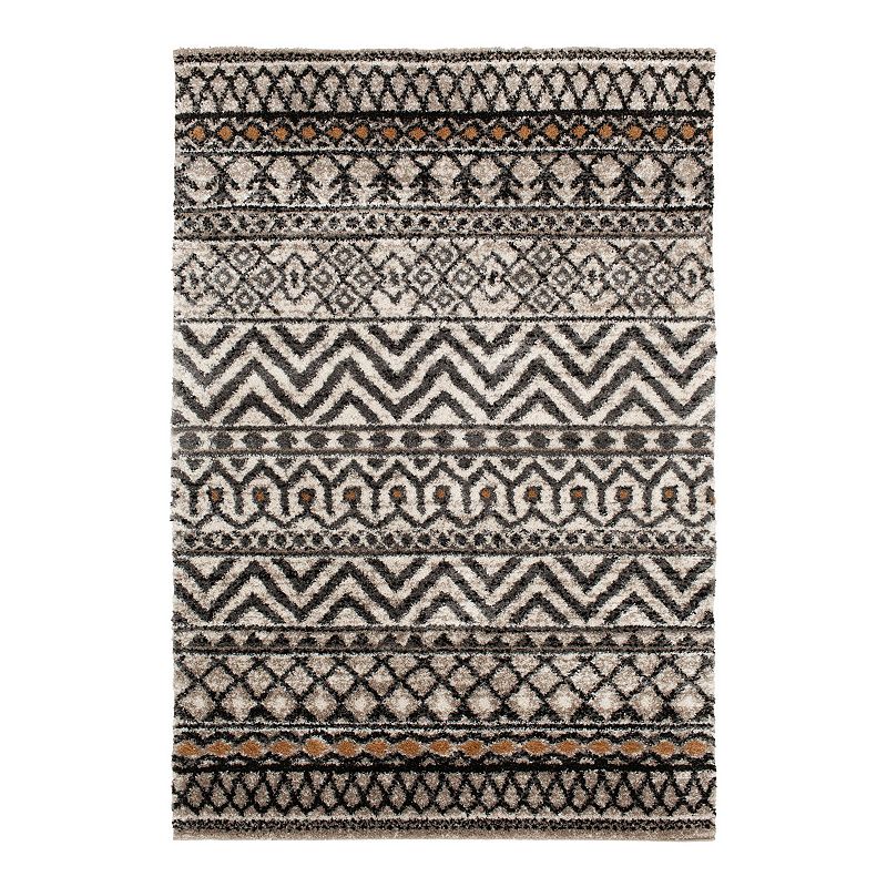 Loomaknoti Sara Area Rug, Beig/Green, 8X10 Ft