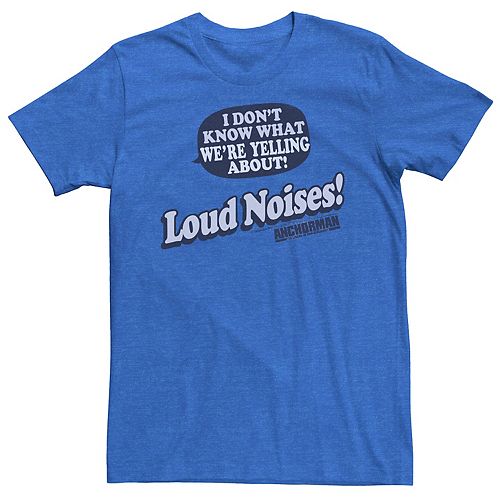 Men's Anchorman I Don't Know What We're Yelling About Quote Graphic Tee