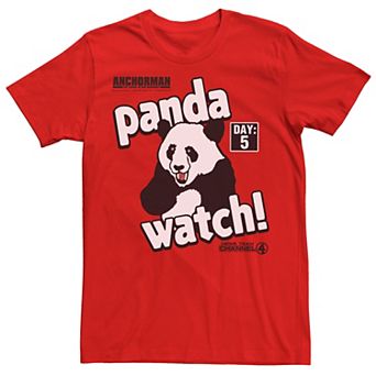 Men's Anchorman Panda Watch Day 5 Tee