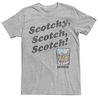 Men's Anchorman Scotchy Scotch Scotch Glass Tee