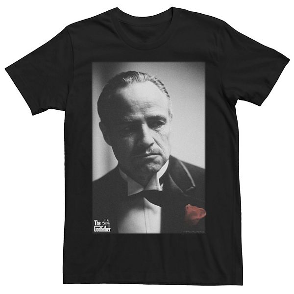 Men's The Godfather Don Vito Corleone Poster Tee