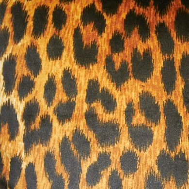 Edie@Home Jazzy Leopard Print Decorative Pillow