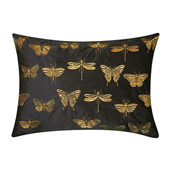 Edie@Home Butterfly Decorative Throw Pillow