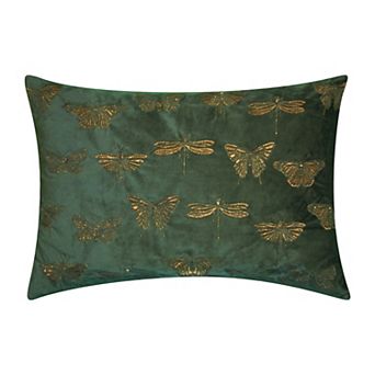 Edie@Home Butterfly Decorative Throw Pillow