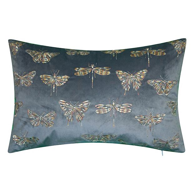 Edie Home Butterfly Decorative Pillow