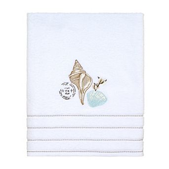 Avanti Coastal Farmhouse Shell Bath Towel