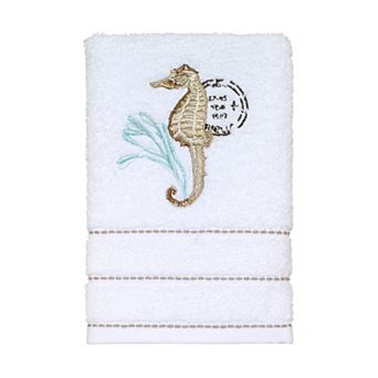 Avanti Coastal Farmhouse Shell Hand Towel