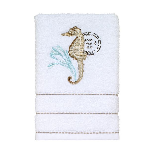 Avanti Coastal Farmhouse Shell Bath Towel