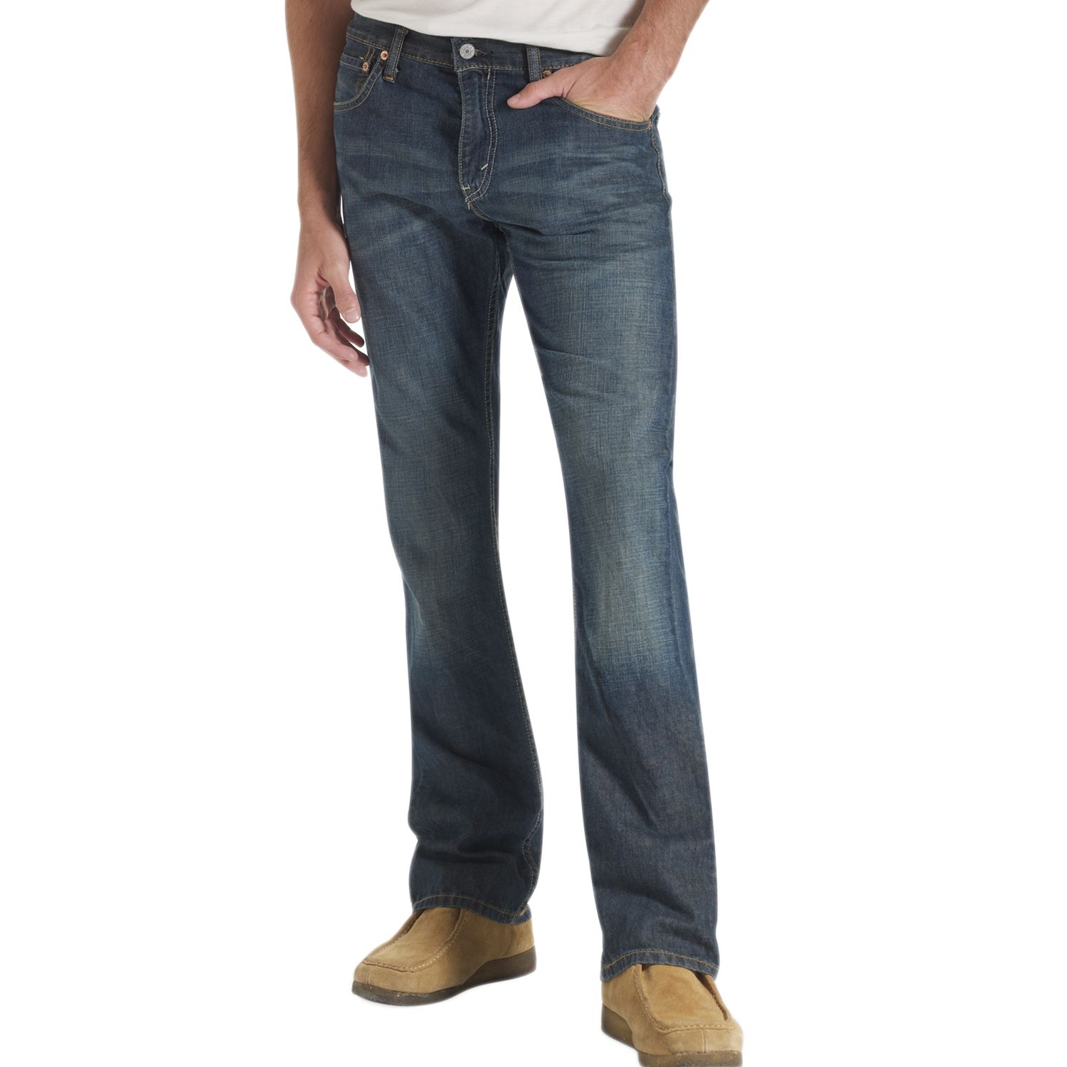 mens levi bootcut jeans uk